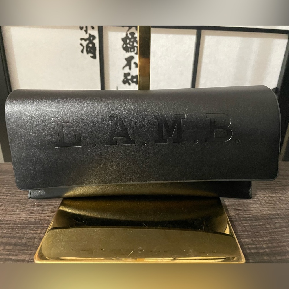 L.A.M.B. Elegant Black Sunglasses CASE Only
